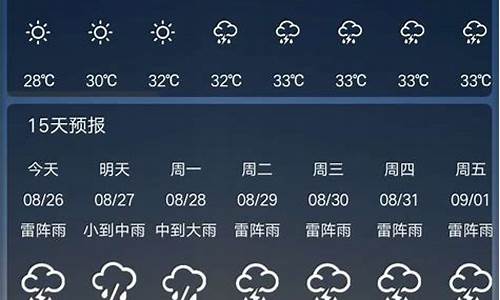 广州地区一周天气预报_广州一周天气预报查询表